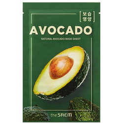      Natural Avocado Mask Sheet The Saem