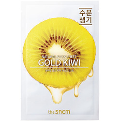        Natural Gold Kiwi Mask Sheet The Saem