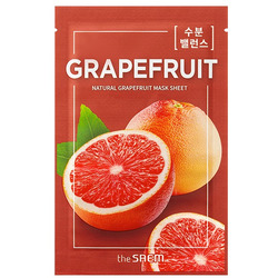      Natural Skin Fit Mask Sheet Grapefruit The Saem