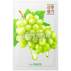      Natural Green Grape Mask Sheet The Saem