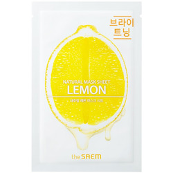        Natural Lemon Mask Sheet The Saem