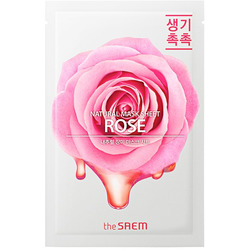        Natural Rose Mask Sheet The Saem