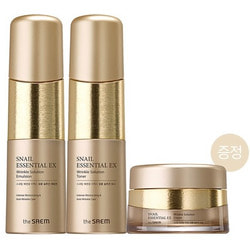    Snail Essential EX Wrinkle Solution Skin Care 2 Set The Saem