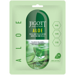        Aloe Real Ampoule Mask Jigott