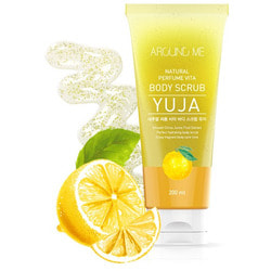       Around Me Natural Perfume Vita Body Scrub Yuja Welcos