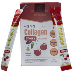         SINGI Collagen Cherry Jelly Sticks